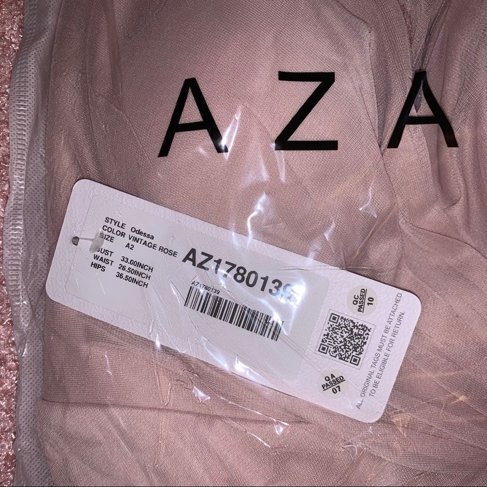 Azazie ODESSA (VINTAGE ROSE) - Picture 6 of 7